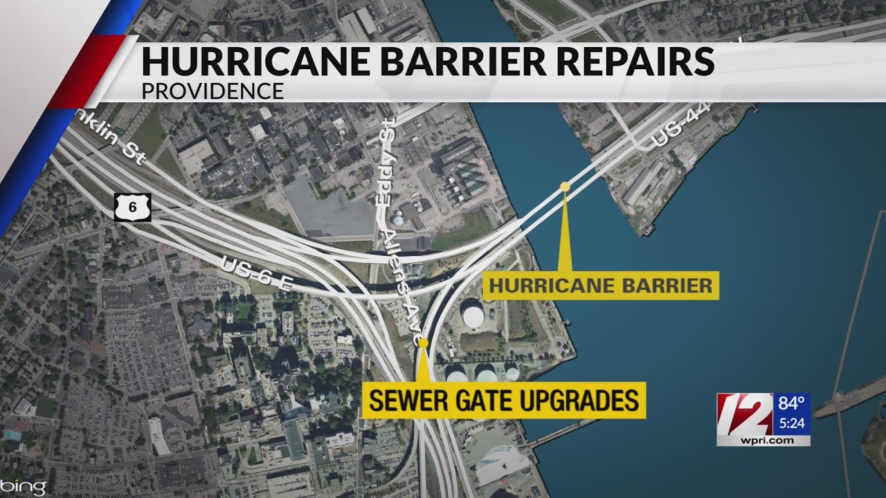 Providence begins upgrading Fox Point Hurricane Barrier