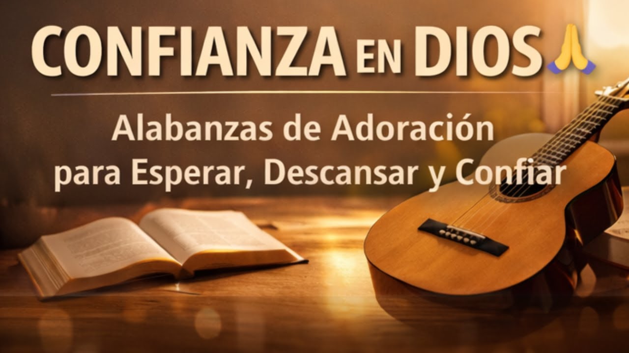 CONFIANZA Y ESPERANZA EN DIOS | Alabanzas de Adoración para Esperar, Descansar y Confiar