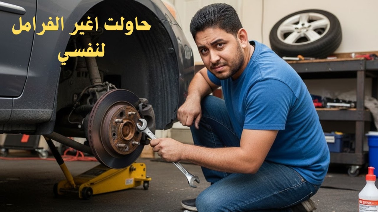 تغيير الفرامل بنفسي عشان أوفر 50$ 😤 تفتكروا هعرف؟