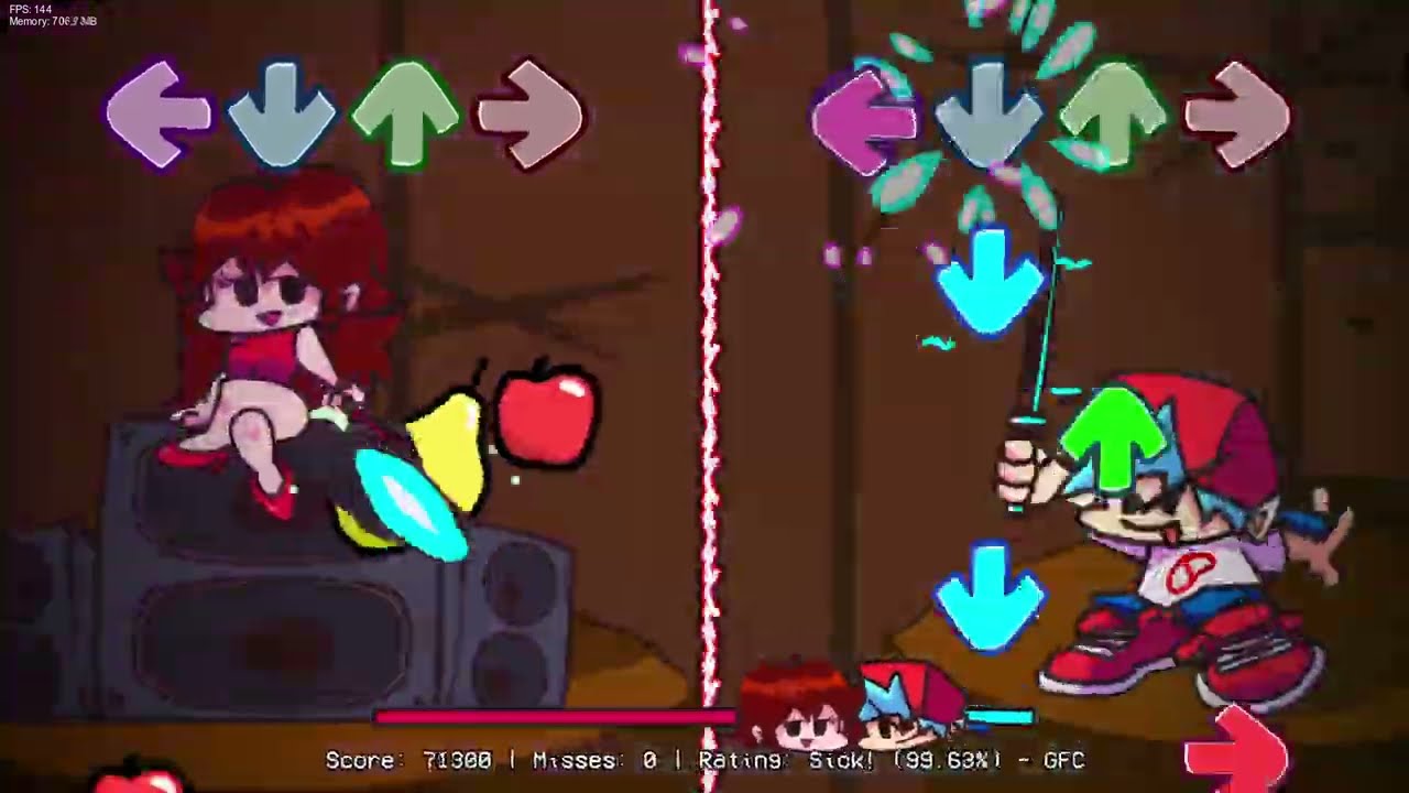 FNF vs Fruit Ninja 2.0: Versus [FC]