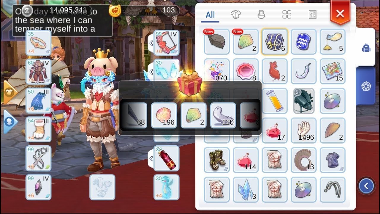 Ragnarok M Eternal Love Open Rare Chest Biotite & Broken Blade Drop Rate