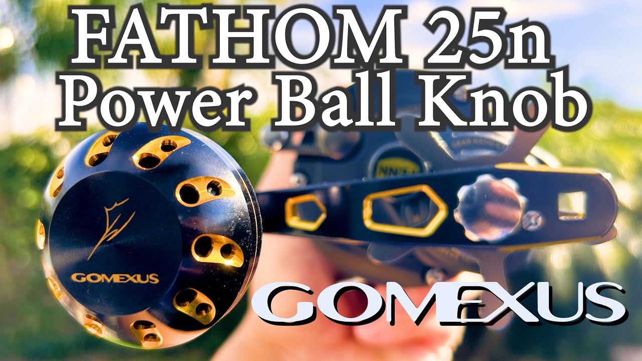 Gomexus Power Ball Knob install Penn Fathom 25n Star Drag Reel