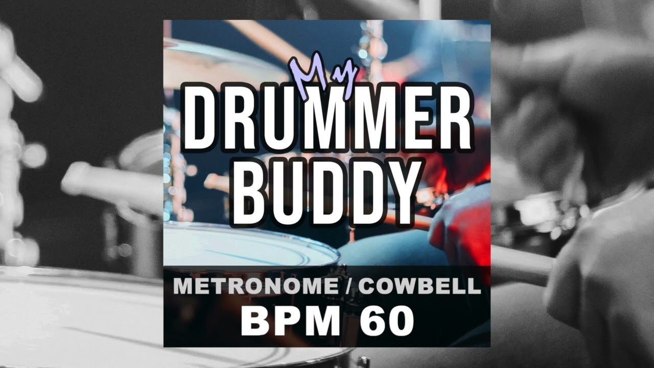 BPM 60 - Cowbell Metronome, 4/4 | Tempo, Click Track