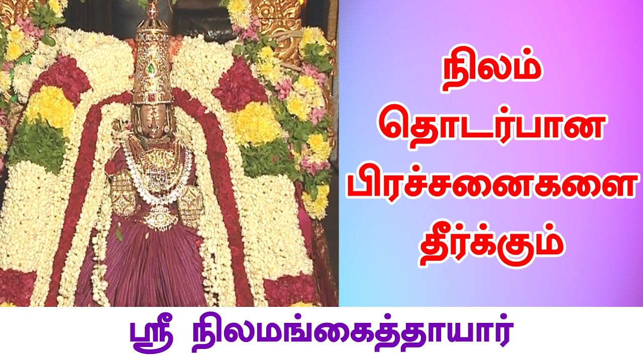 நிலம் தொடர்பான பிரச்சனைகளை தீர்க்கும்  | Sri Sthalasayana Perumal Temple | Mahabalipuram