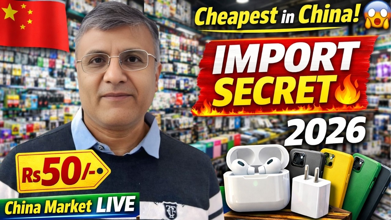 How to Import Mobile Accessories from China 🇨🇳 | Live Market Tour