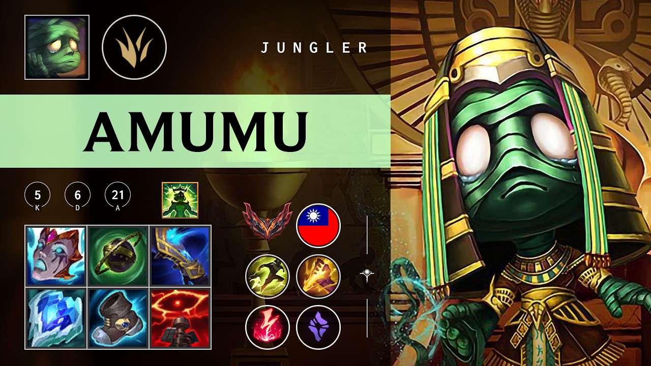 Amumu Jungle vs Hecarim - TW Grandmaster Patch 26.04