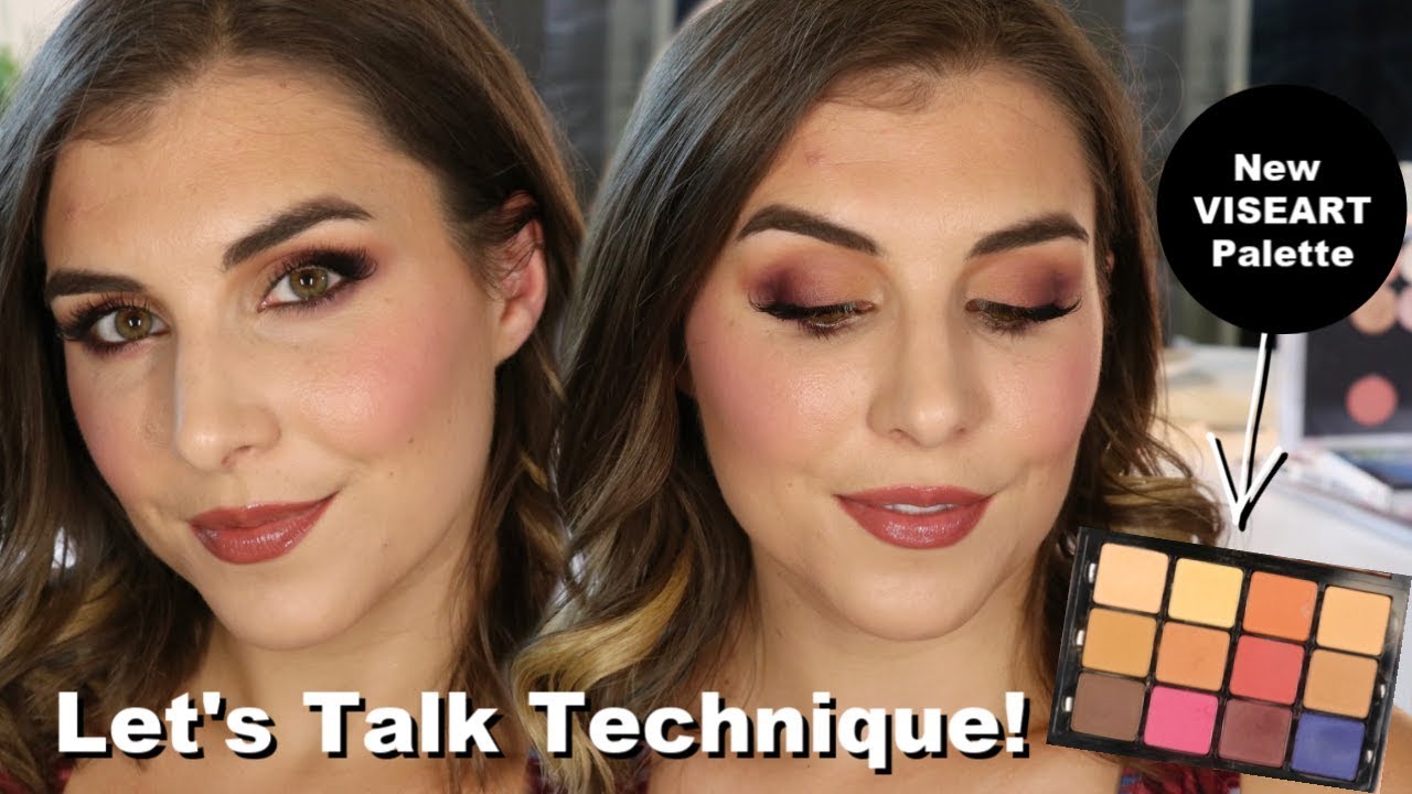 Viseart Milieu Palette Plum Makeup Tutorial | Bailey B.