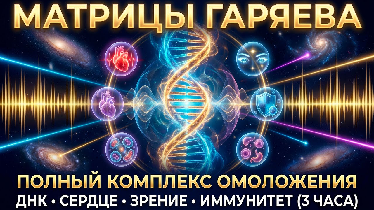 🔮 Волновая Генетика П.П. Гаряева — мощный 3-часовой комплекс