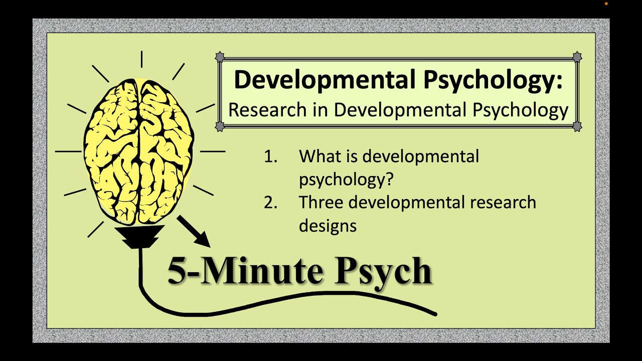 Research in Developmental Psychology