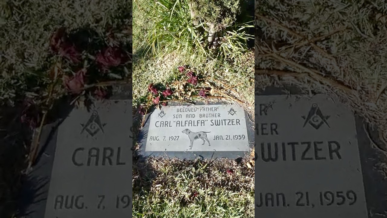 Carl Alfalfa Switzer Grave Hollywood Forever Los Angeles California USA February 21, 2026
