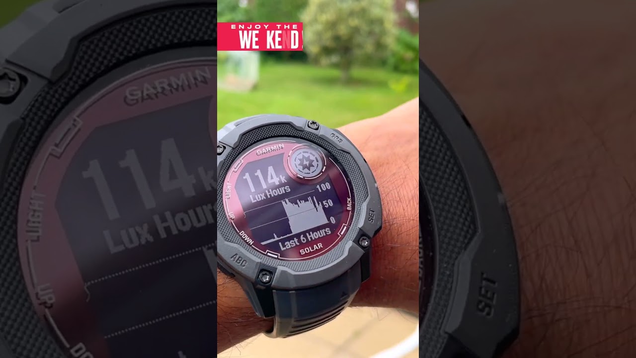 Up to 60 Days! Garmin 2X Solar