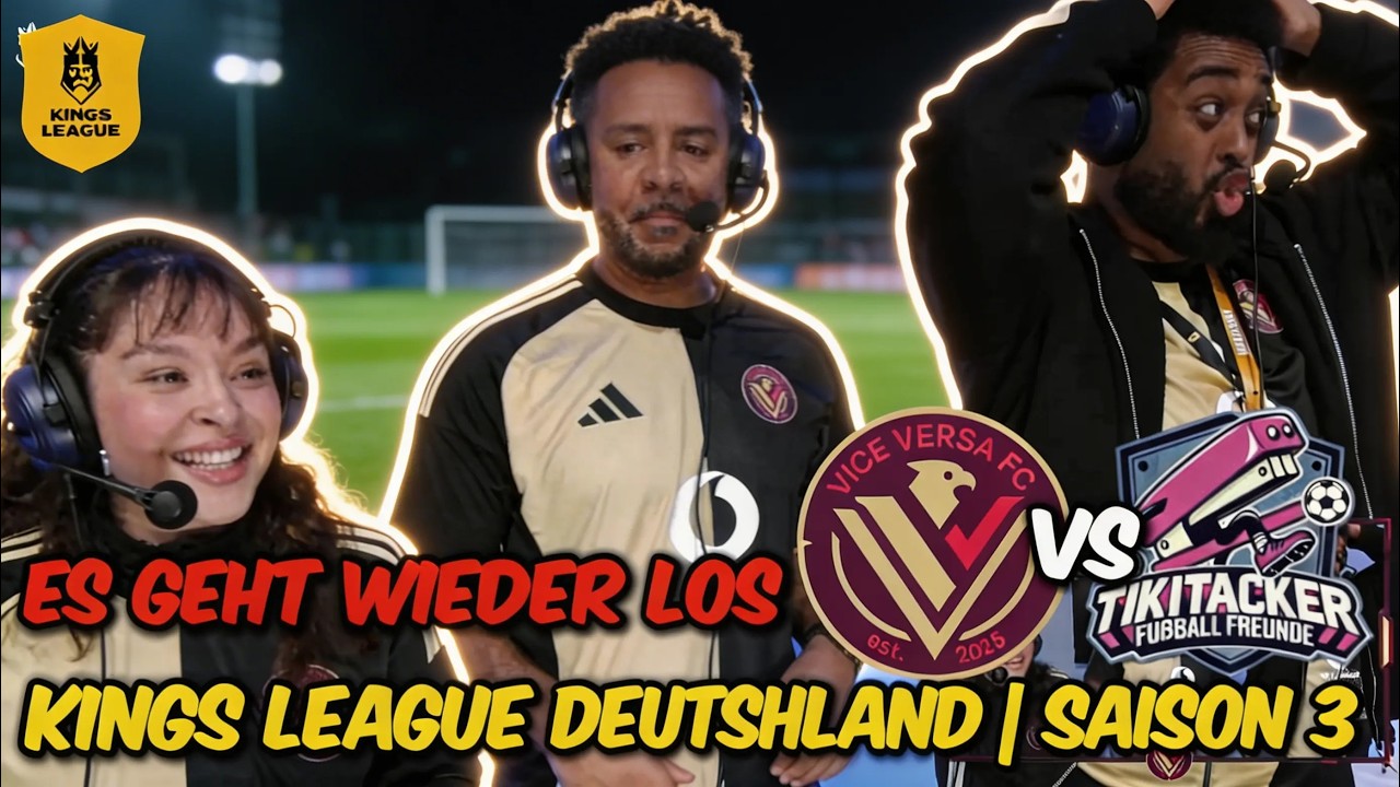 👑KINGS LEAGUE TIKI TACKER vs VICE VERSA HIGHLIGHTS🔥1. SPIELTAG IN SEASON 3⚽ | @FaroooYT @EBRU FC