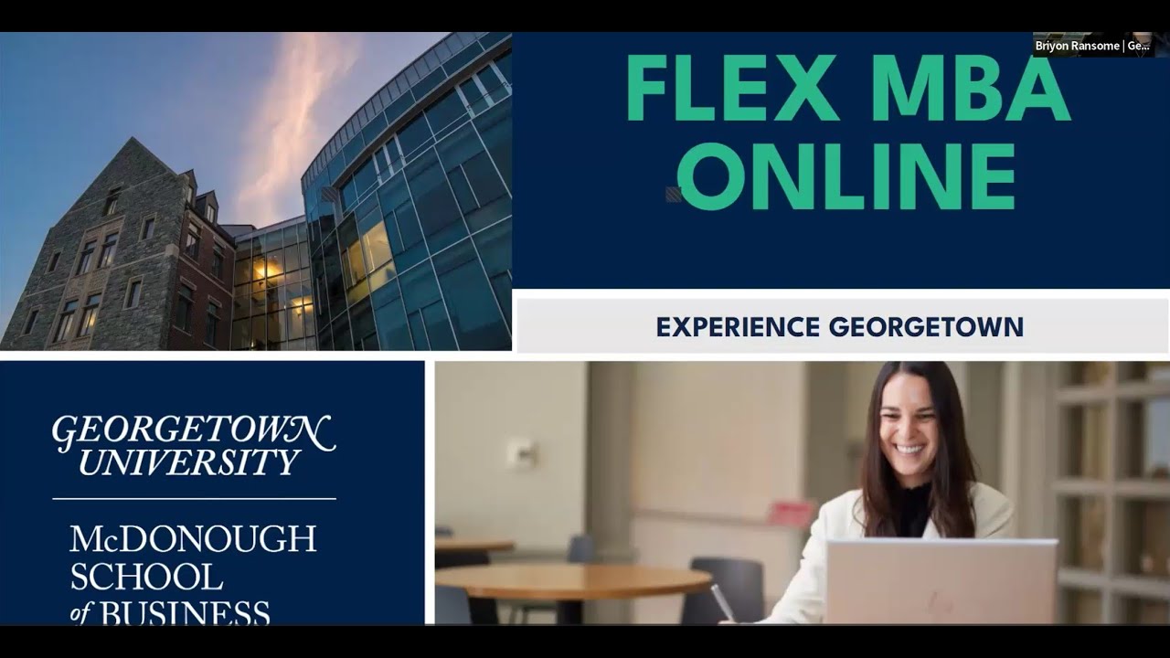 Flex MBA Online Summit: A Student's POV and Mock Class