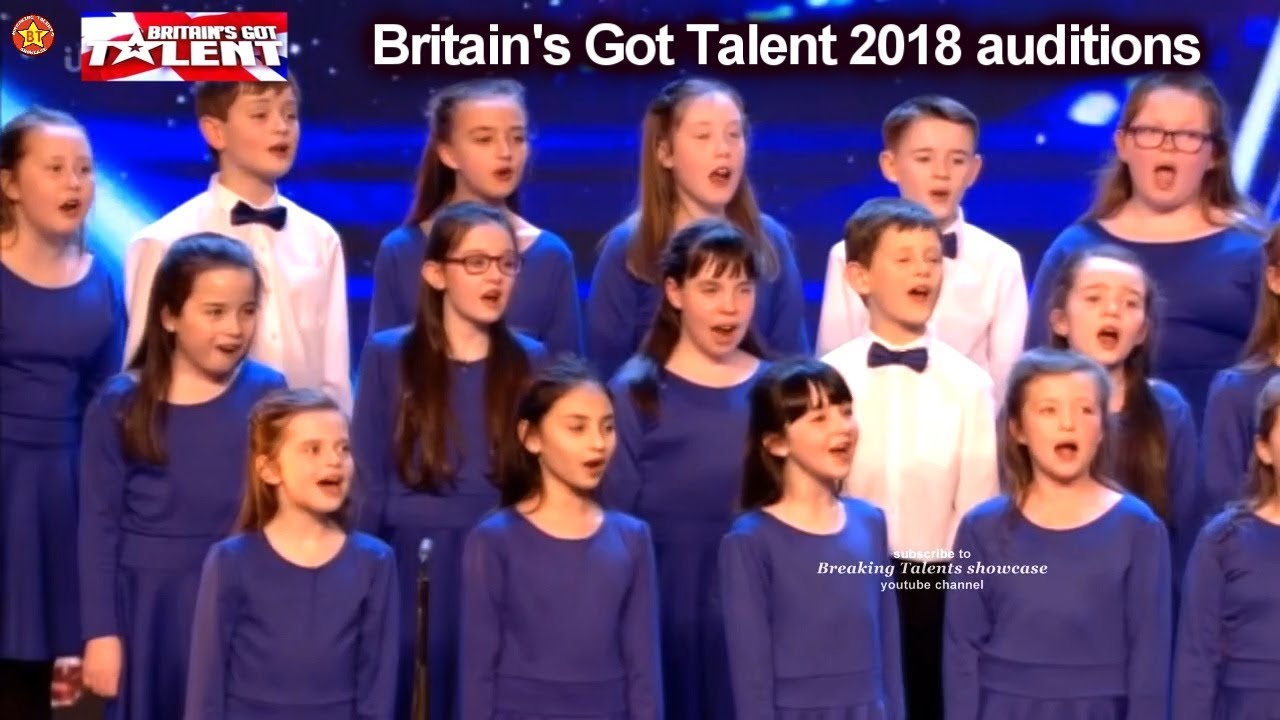 St Lawrence's Primary School Choir sounds Amazing Auditions Britain's Got Talent 2018 BGT S12E07
