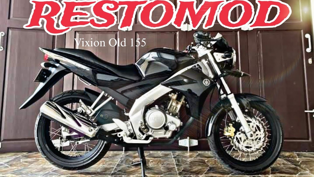 RESTORASI & MODIFIKASI❗️Yamaha Vixion Old 150 Makin Ganteng