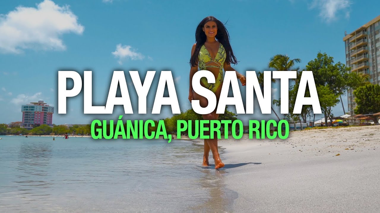 Playa Santa 4K, Guánica, Puerto Rico - Nos Vamos de Paseo