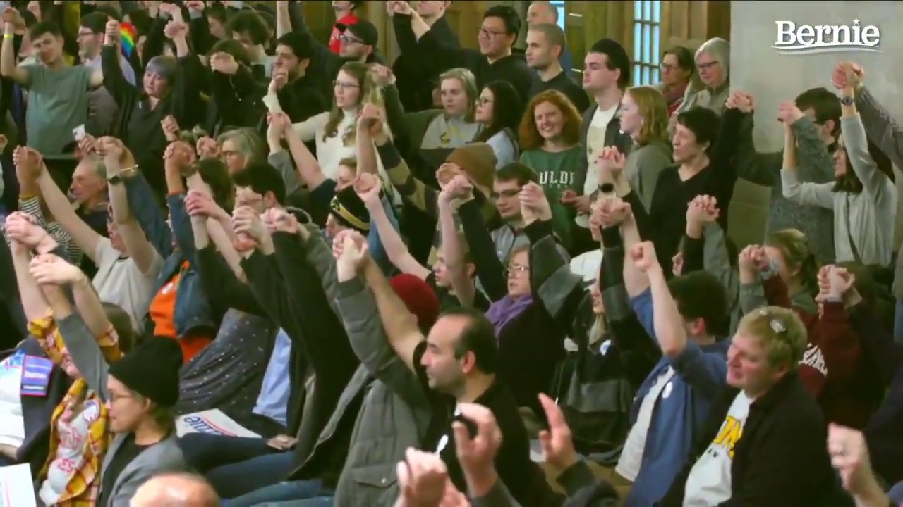 Phillip Agnew's 'With These Hands' – Powerful Bernie Rally Moment