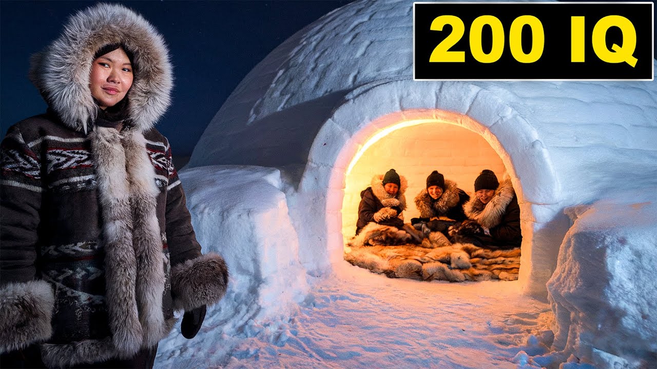 How Inuit Survive the COLDEST Nights (&minus;64&deg;C) Without Heat or Electricity