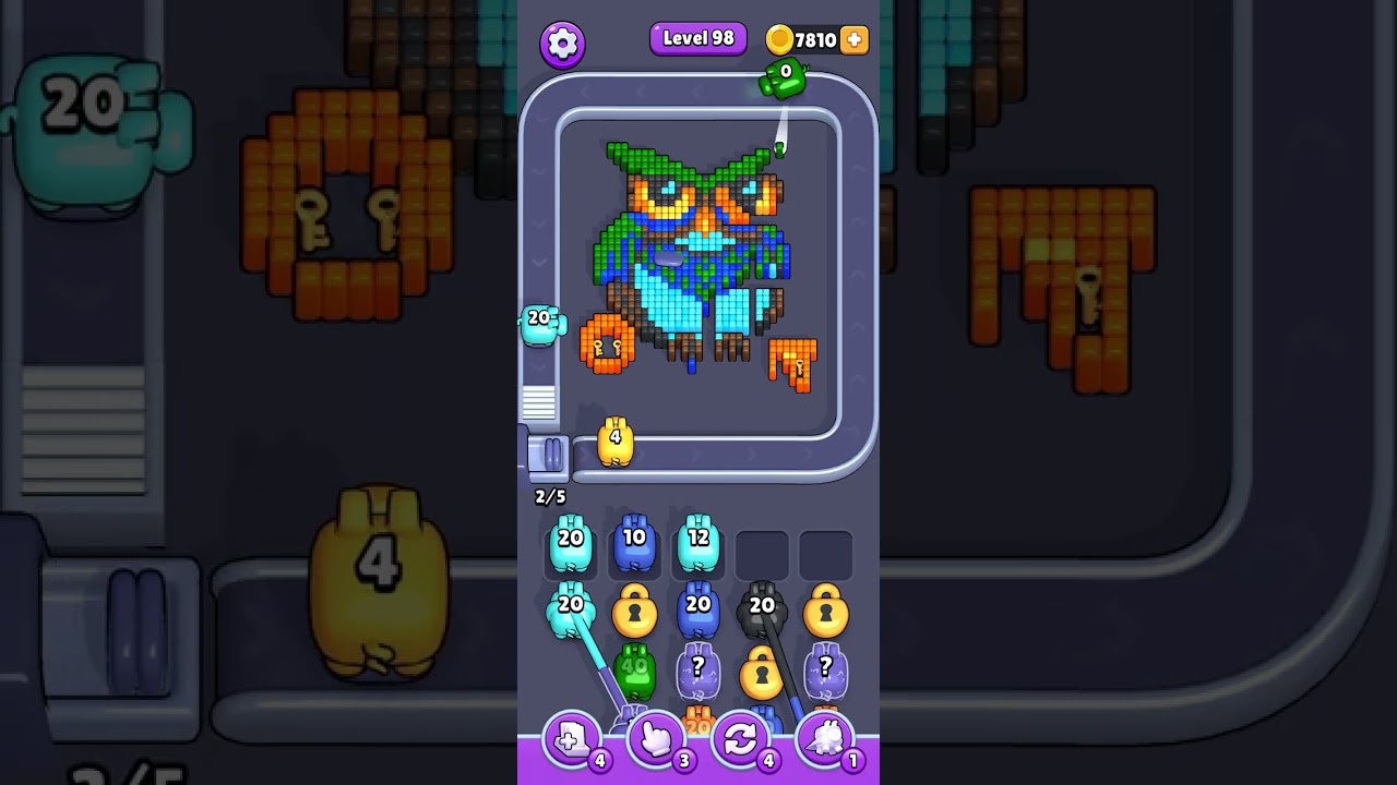 Pixel flow level 98 hard (normal speed)