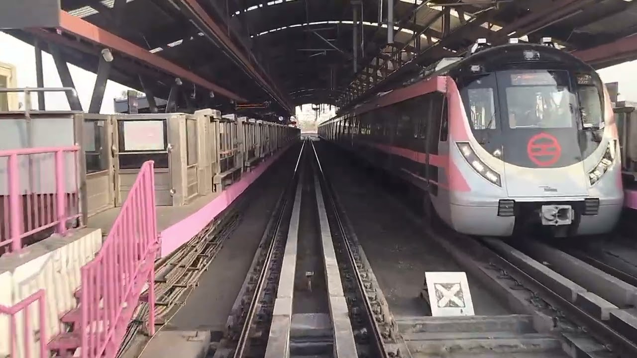 Loco pilot ko metro chalate time kya dikhta hai| punjabi bagh West to vishveshwariya #train #travel 