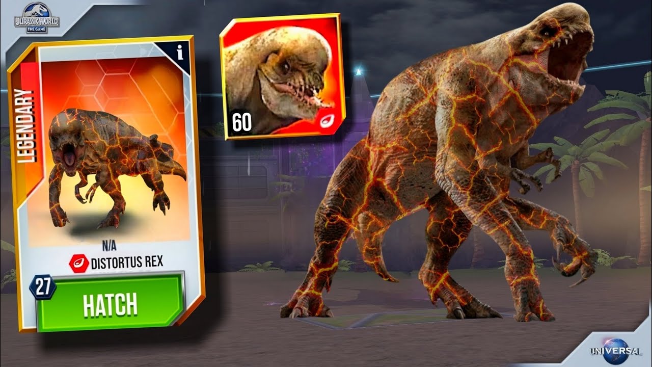 DREX the New Boss! Distortus Rex Arrives in Jurassic World The Game 2025