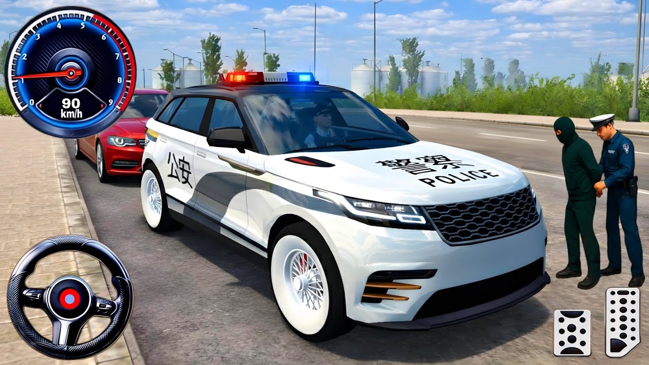 Police Car Chase Simulator 2026 - Extreme Highway Patrol Chase 3D - Android GamePlay