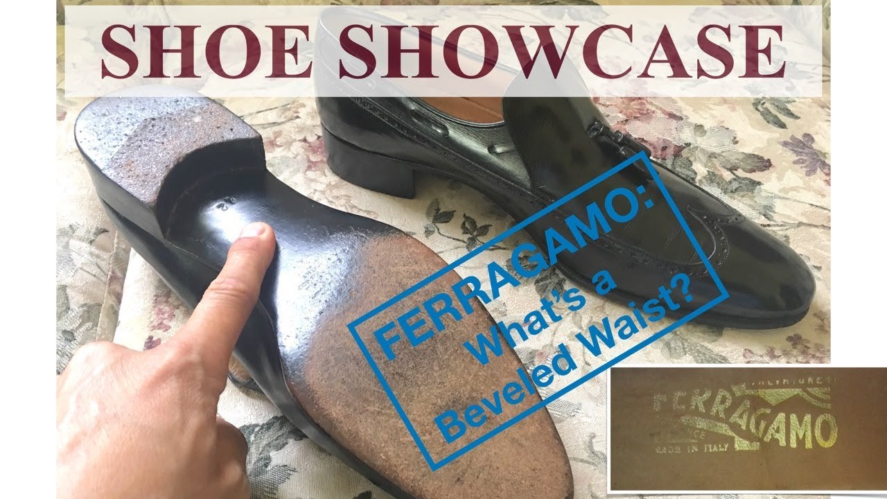 Shoe Showcase: Ferragamo with beveled waist!