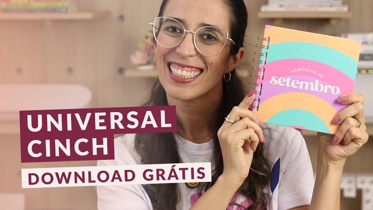 Testei a nova encadernadora Universal Cinch + meu álbum de setembro!