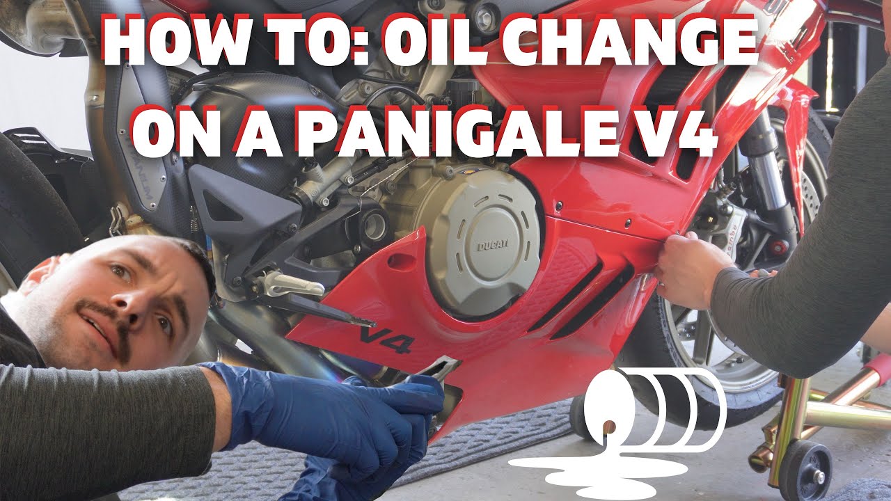 How to Change the Oil on a Panigale V4 (2023)