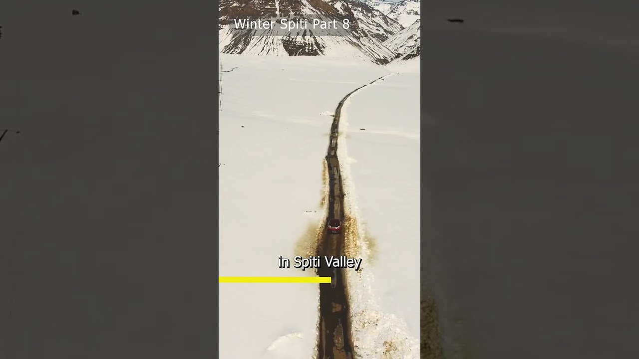 Again Car breaks down in Kaza | Winter Spiti Part 8#shorts #minivlog #winterspiti #spitivalley