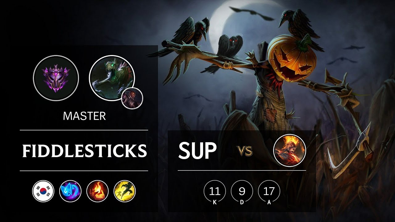 Fiddlesticks Support vs Brand - KR Master Patch 9.22