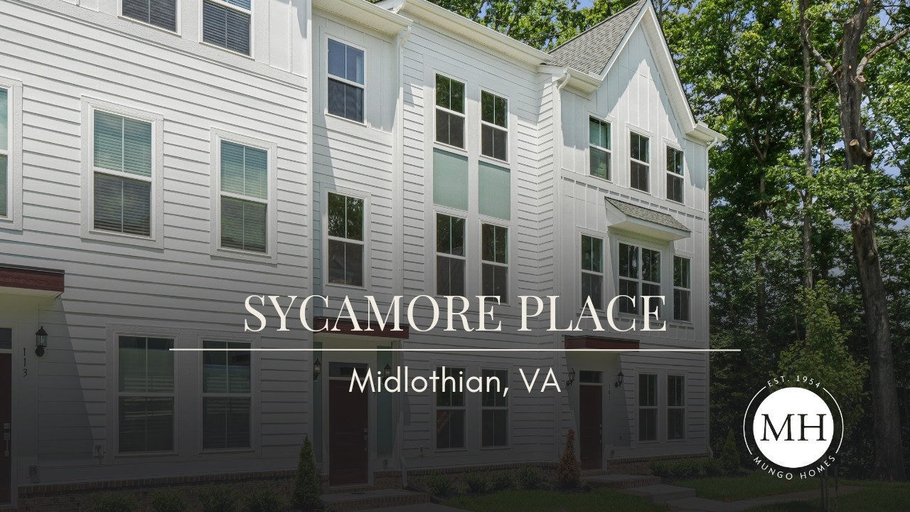 Sycamore Place in Midlothian, VA by Mungo Homes!