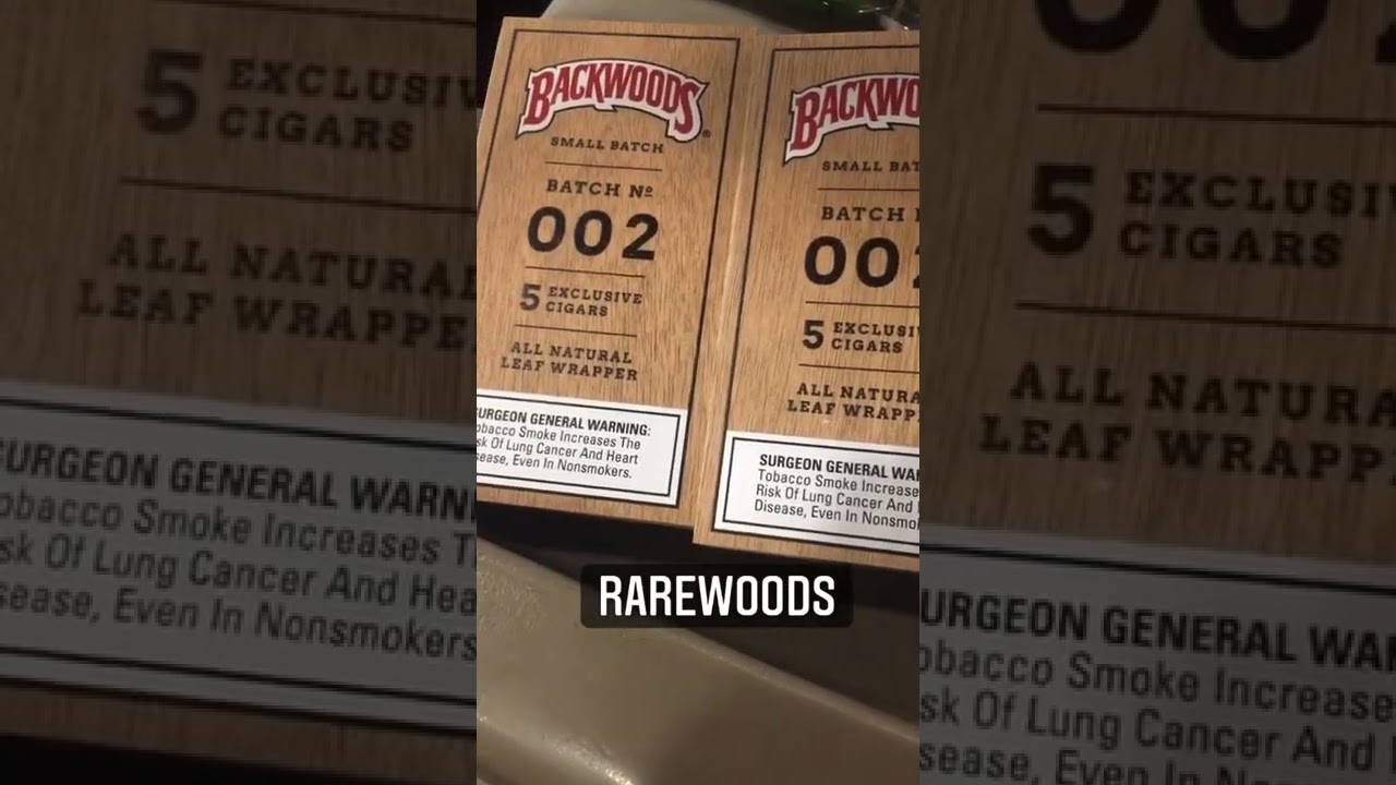 The Wait is over Backwoods Cigars Small batch no. 002 🔥🔥🔥🔥RAREWOODS