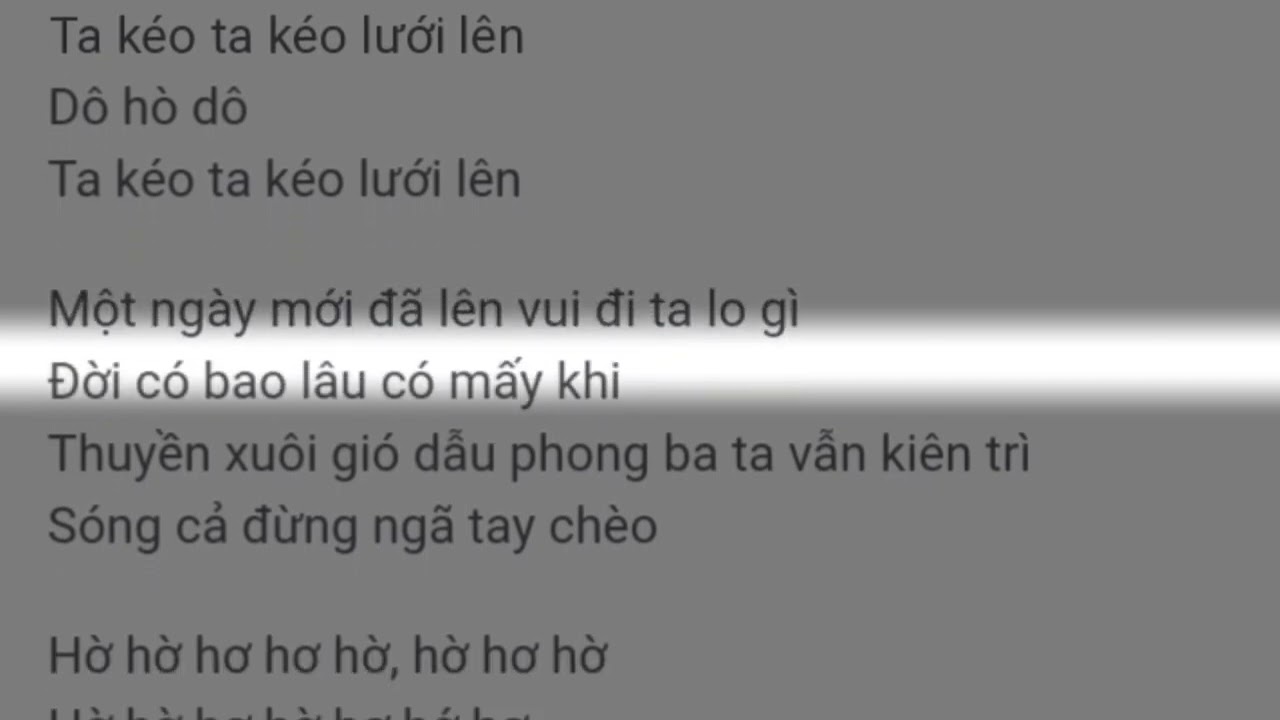 Karaoke Bài Ca Tôm Cá | Yong Anhh ft. Bé Nguyễn Minh Chiến ( Anh Thầy Ngôi Sao OST ) ( Hạ 1,5 Tone )