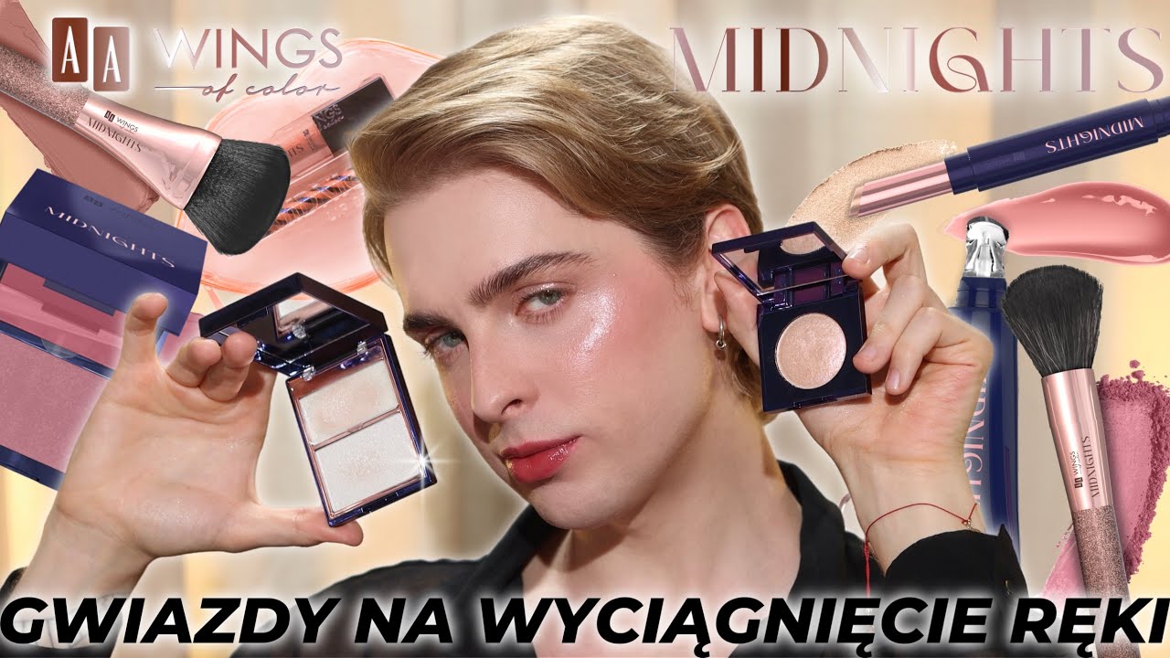 Gwiazdy na wyciągnięcie ręki? ✨Test nowej, limitowanej kolekcji MIDNIGHTS AA WINGS OF COLOR 💫