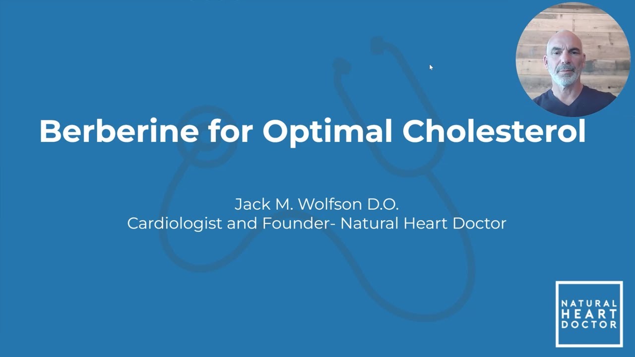 Berberine for Optimal Cholesterol