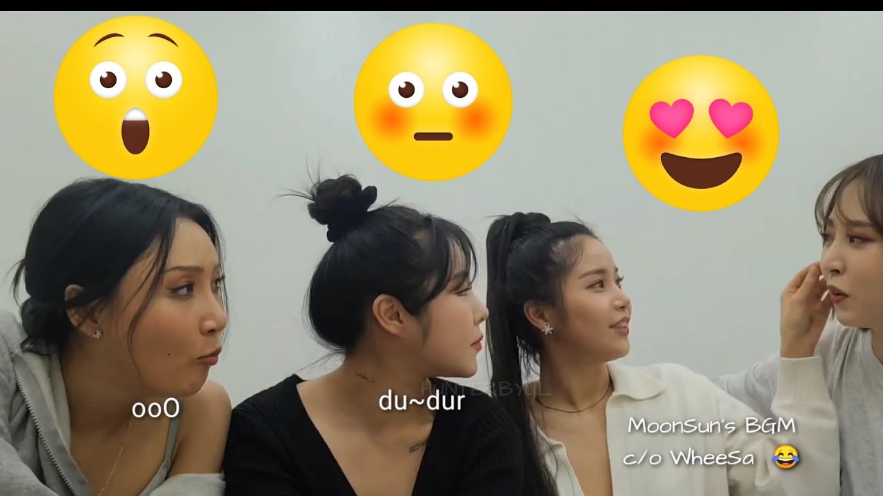 [MoonSun] MoonSun on OT4 Vlive, supportive WheeSa 😂