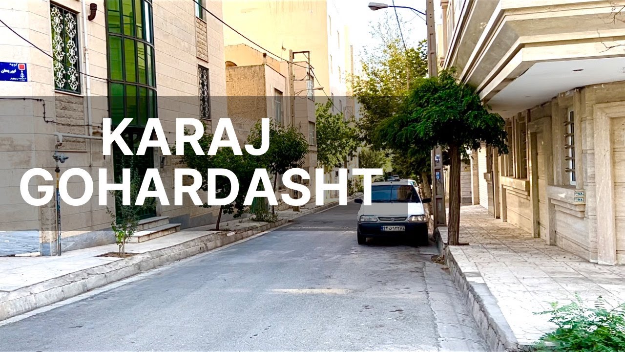 KARAJ,GOHARDASHT, 2022 | Summer Walk | Sounds for Relaxation.
