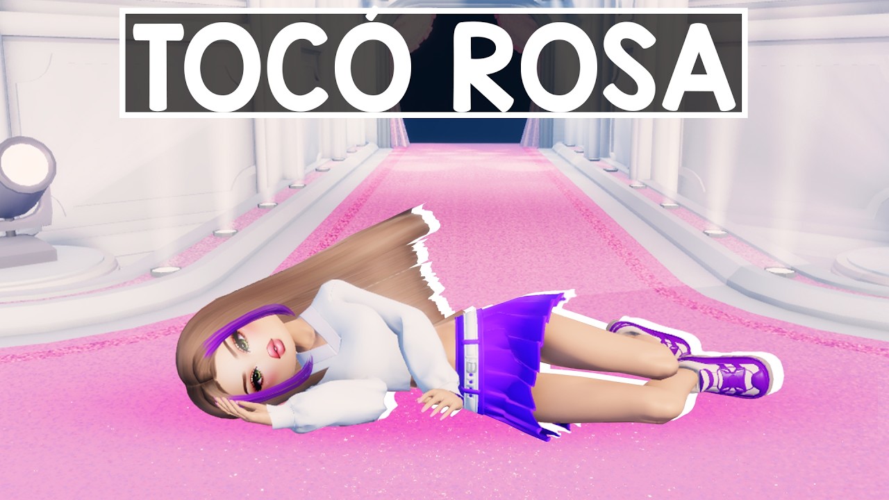 DRESS TO IMPRESS PERO NO PUEDES TOCAR EL COLOR ROSA !!  ROBLOX