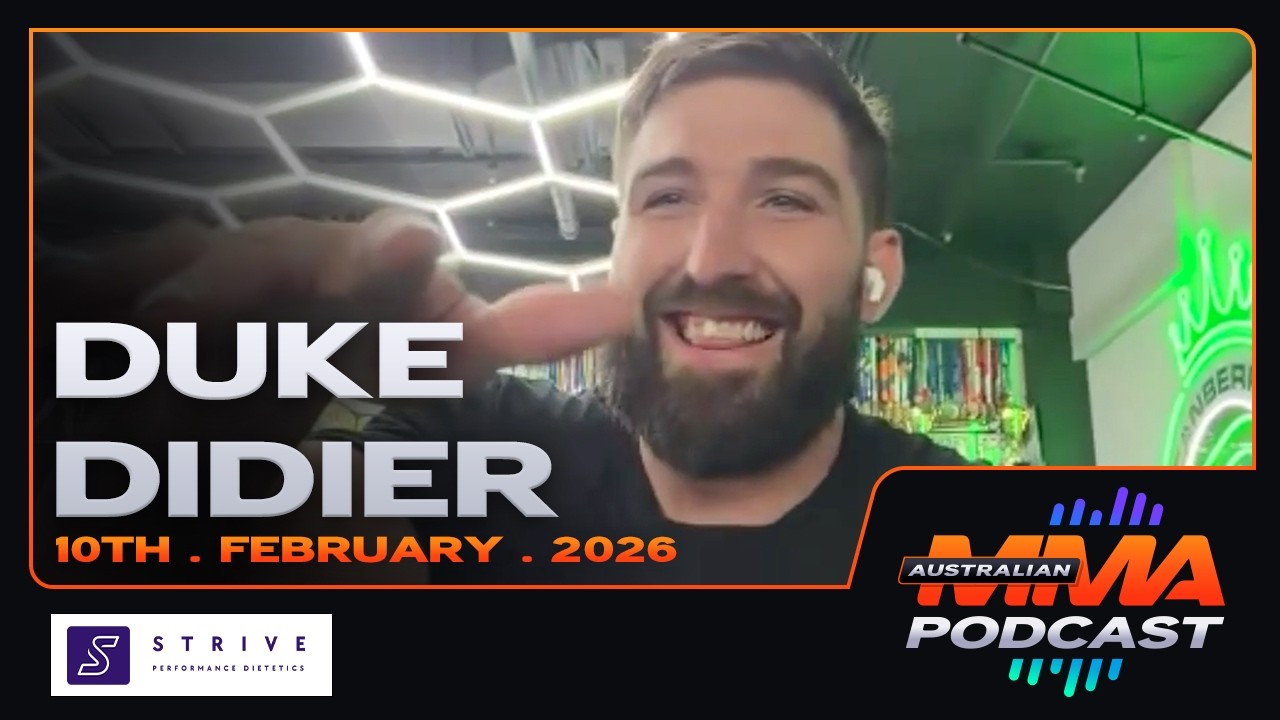 Duke Didier on Canberra MMA, Dynasty of Combat 2 & Why He’ll NEVER Retire
