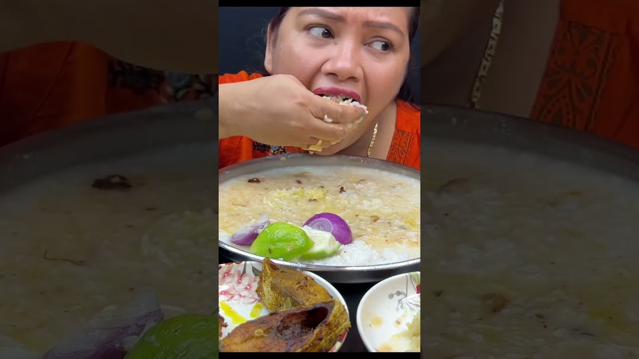 Panta vat #spicyfood #mukbang #hanglaami #food #indianfood