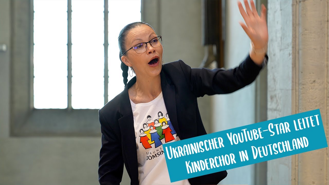 Ukrainischer YouTube-Star leitet Kinderchor in Deutschland
