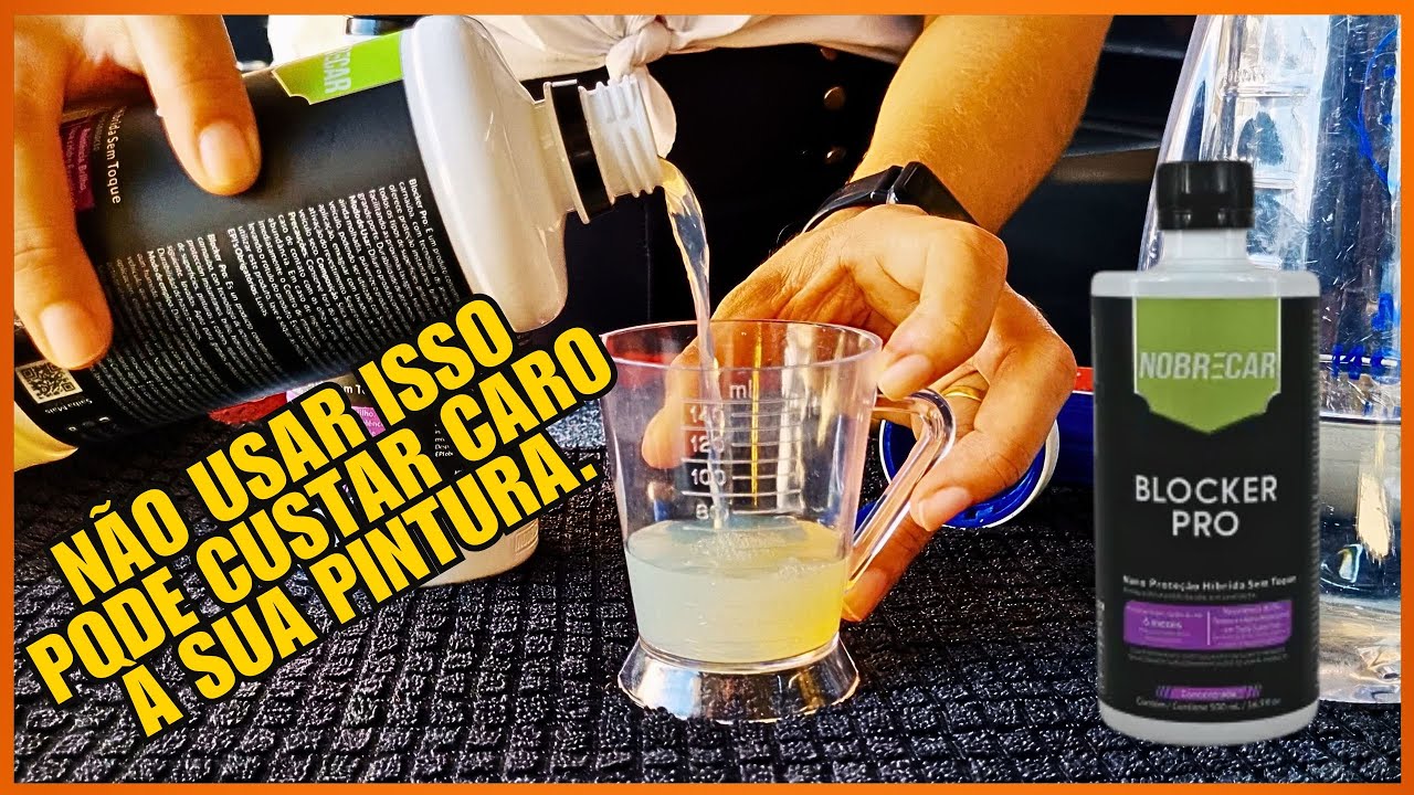 Blocker Nobre Car funciona mesmo? Prote&ccedil;&atilde;o contra &aacute;gua e sujeira