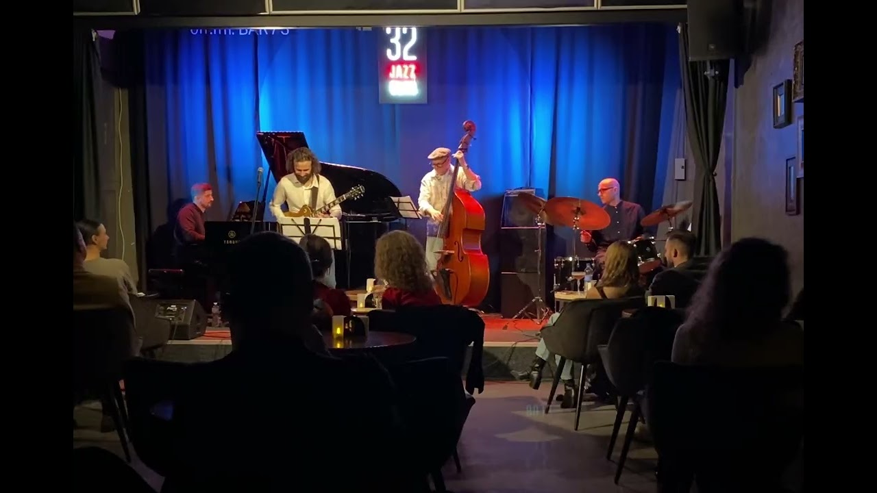 Timur Pyatigorets Quartet -  “Drum” by Lage Lund  (live in @32JazzClubOFR )