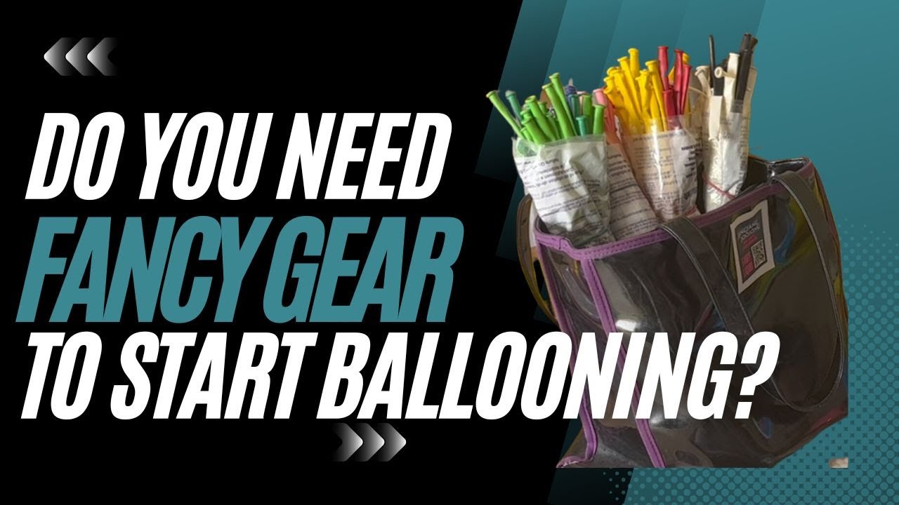 Organising my balloon bag 2023/ balloon busking on a budget