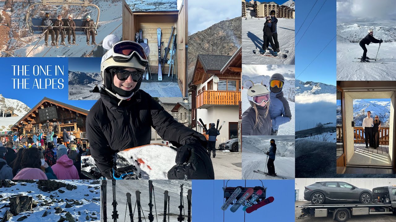 SPOTTED - Ski by day and champagne by night. The holiday spirit stayed strong, the car didn’t.