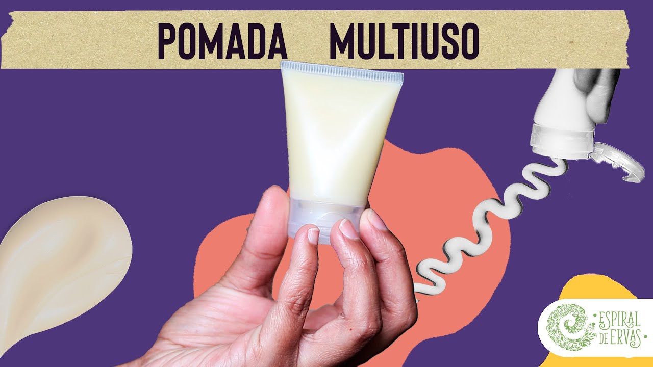 POMADA MULTIFUNCIONAL anidra com ingredientes NUTRITIVOS e CICATRIZANTES