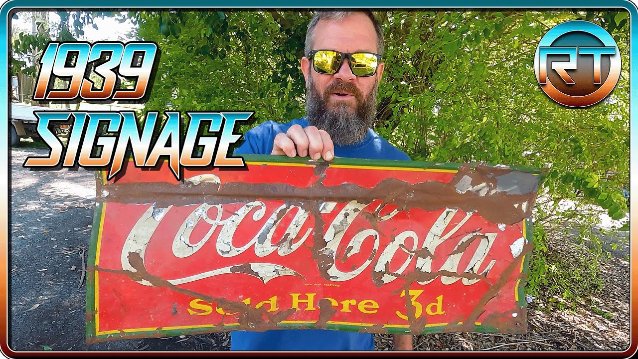 Мы нашли вывеску Coca-Cola 1939 года — классический сохранившийся рекламный артефакт | Vintage Value