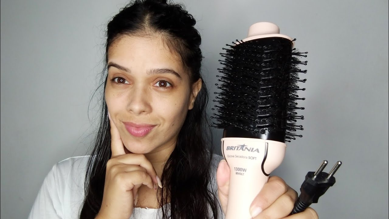 ESCOVA SECADORA BRITÂNIA SOFT BEC07R 1300W /O QUE EU ACHEI?