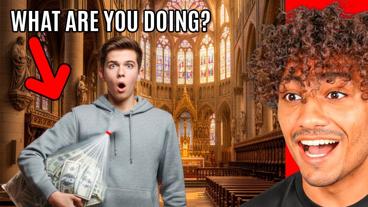 KID STEALS FROM CHURCH..